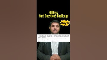 60 Days Hard Questions Challengel Day 6| CSIR NET DEC 2025 GATE 2026 #ifas #csirnet #gate2026 #csir