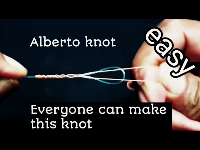 How To Tie The Needle Knot - Leadcore leader 