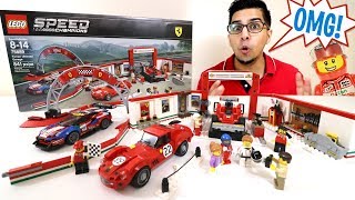 Today we build the ultimate ferrari garage out of legos! this features
250 gto, 488 gte and historic 312 t4 cars! with a lift, trophy case...