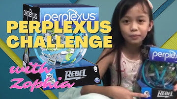 PERPLEXUS CHALLENGE WITH ZOPHIA I PERPLEXUS REBEL 3D BALL-IN-A-MAZE PUZZLE
