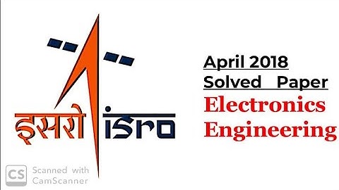 ISRO Electronics Engineering | 2018 April Part-5 with Solution