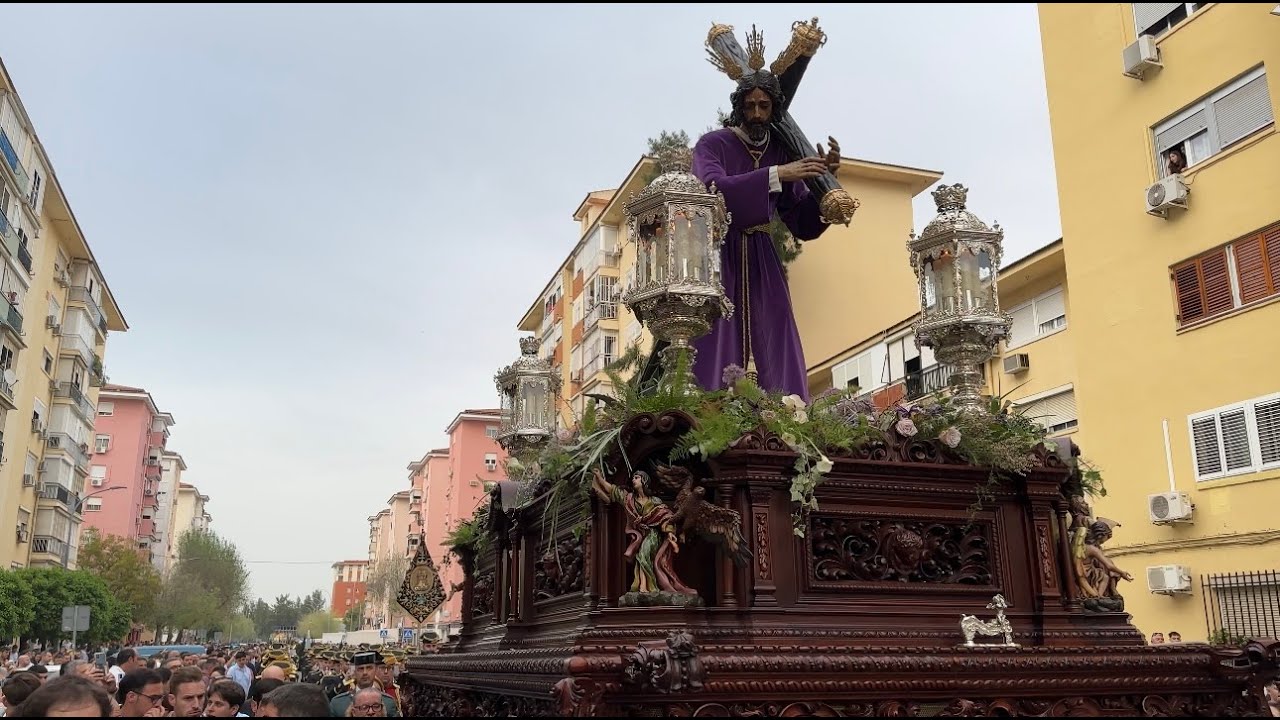 [4K] Jesús del Divino Perdón de Alcosa 2024 - AM. Virgen de los Reyes - Sábado de Pasión Sevilla
