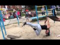 Вторые соревнования по STREET WORKOUT в Северске) II место в дисциплине "Фристайл" среди девушек ;]