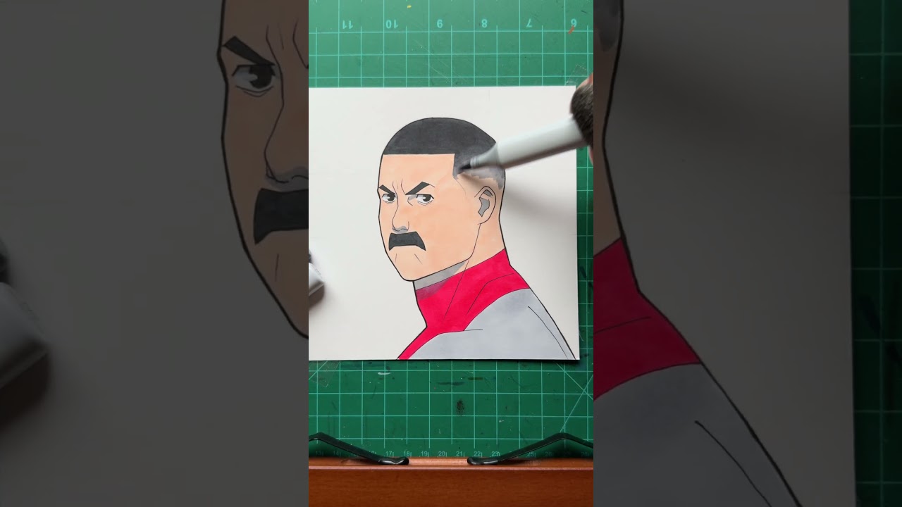 How To Draw Thragg With A Fade! 💈