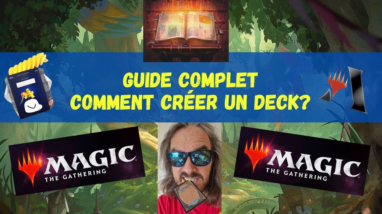 Comment créer son propre deck Magic? #magicthegathering [Guide