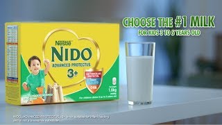 It’s important to give your child the milk with right nutrients for
their age! choose #1 3-year-old, nido 3+! https://www.lazada...