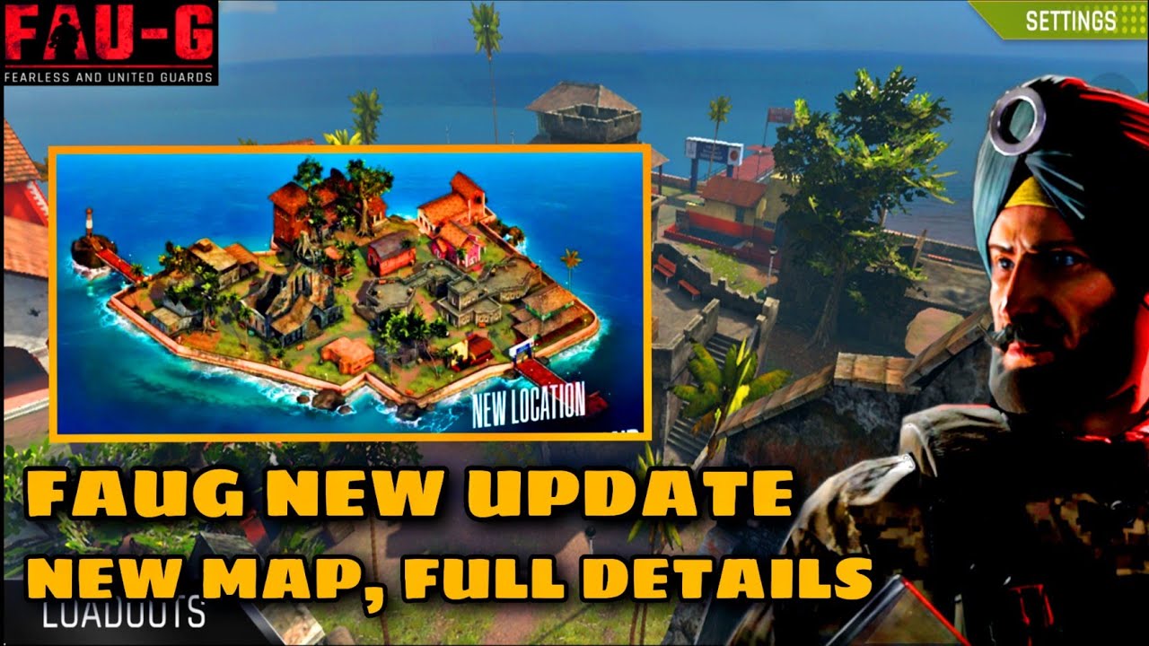 Faug FAUG New Update Dugang Map | FAUG New Map Gameplay | FAUG New Update ...