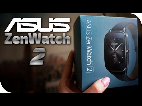 Asus ZenWatch 2 распаковка