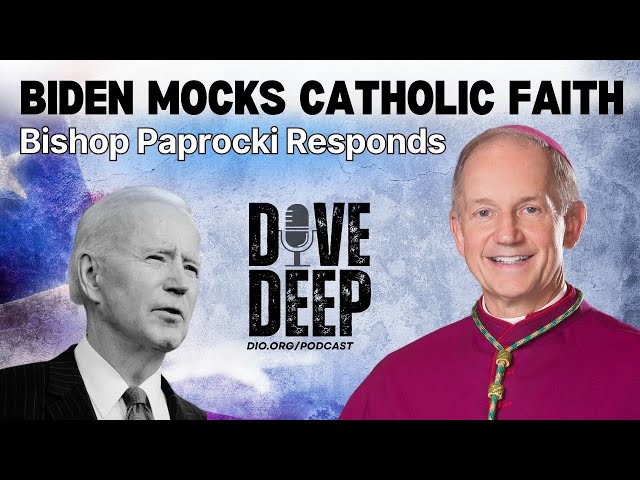Biden Mocks Our Catholic faith - Bishop Paprocki explains his viral video class=