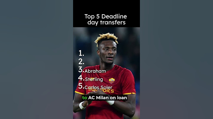 Top 5 deadline day singings 2024