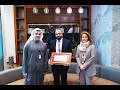 زيارة رابح مليونير الدانة لجائزة الـ2 000 000 د ك فبراير 2025 إسلام محمد خطاب 