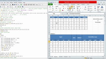 Tugas Akhir JST Perceptron dengan Matlab Informatika Filkom Universitas Nurdin Hamzah