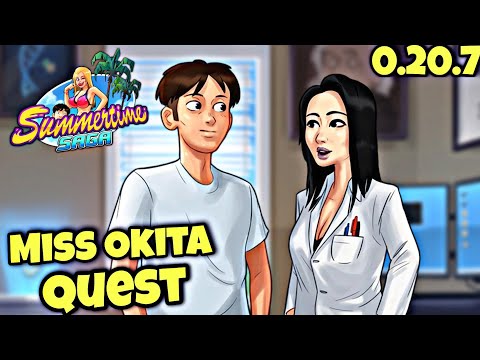 SUMMERTIME SAGA 0.20.7 | SCIENCE TEACHER MISS OKITA COMPLETE QUEST | MISS OKITA FULL WALKTHROUGH