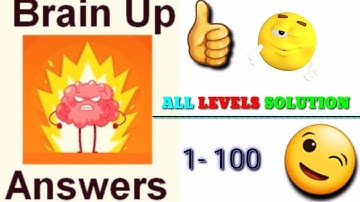 BRAIN UP GAME ALL LEVELS 1 - 100 Gameplay Walkthrough | (IOS - ANDROID