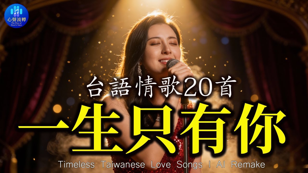 經典不老，只是我們長大了🍂 AI 重現 20 首人生成長金曲 [一生只有你, 港都戀歌, 我愛過] 留言告訴我：哪一首是你最深的記憶？Taiwanese Love Ballads | AI Voice