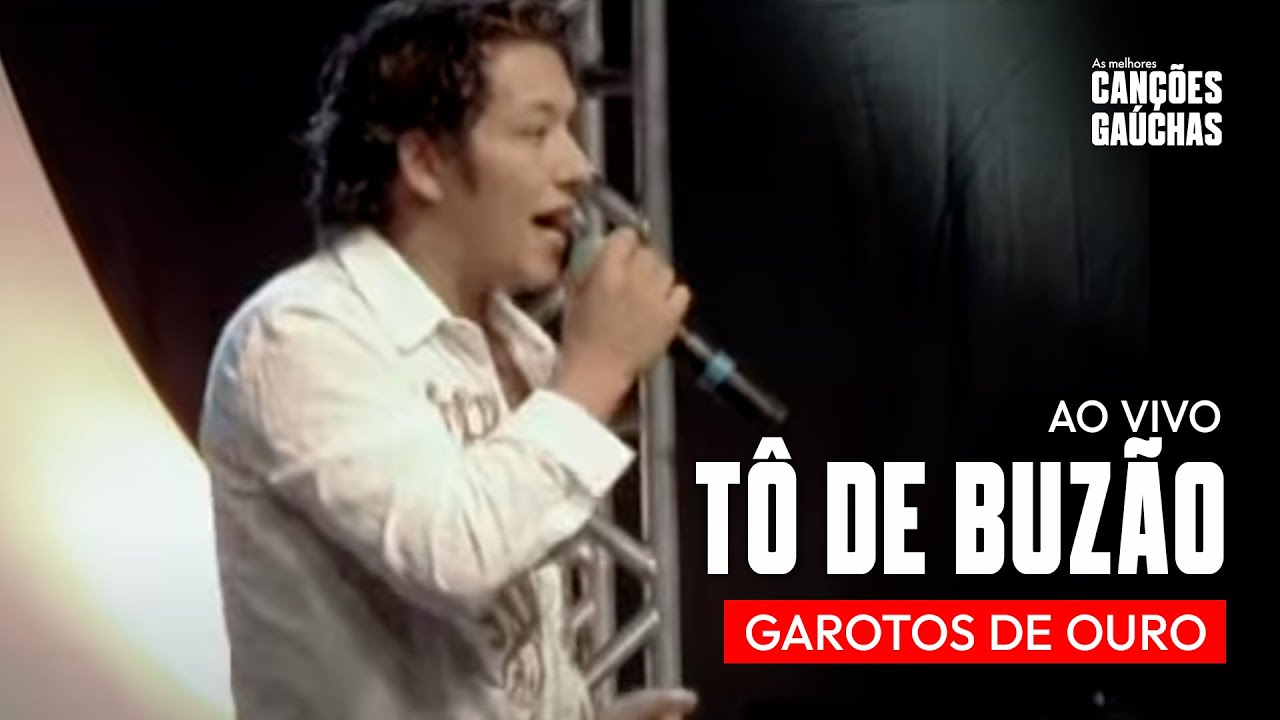 TÔ DE BUZÃO - GAROTOS DE OURO (AO VIVO - DVD FÁBRICA DO VANERÃO)