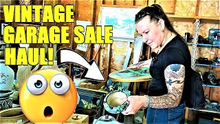 Ep536:  FANTASTIC VINTAGE & ANTIQUE FINDS AT THESE GARAGE SALES!