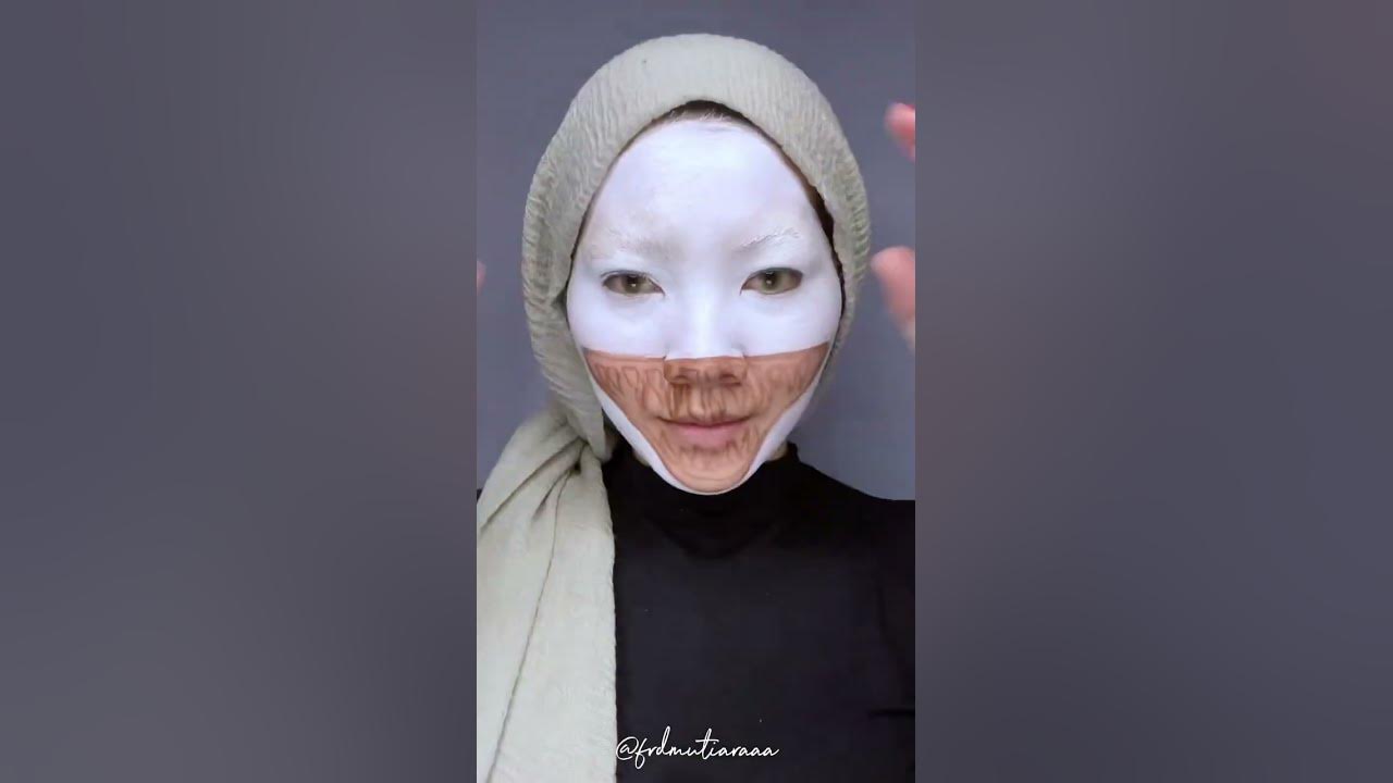 Pennywise hijabie #makeupbyme #makeuptutorial #halloween #halloweencostume