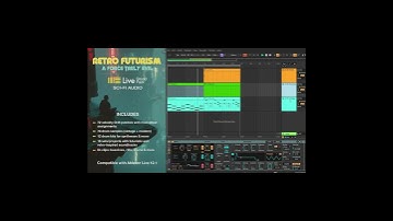 Retro Futurism Ableton Live Pack Demo 05 #ableton #synthwave #Retrofuturism