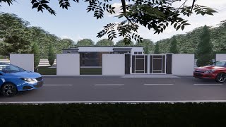 Simple House Design  | 13m x 9m with 3 Bedrooms