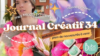 journal créatif 32 : le plein de nouveauté!