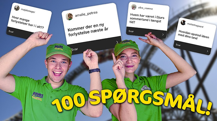 Ny kæmpe forlystelse i 2024? | 100 spørgsmål til Djurs Sommerland