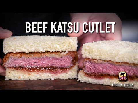 Masakan Sehat Resep Sandwich Katsu Daging Sapi Mudah menggunakan Flat Iron Steak Yang Enak Dimakan