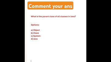 Daily Java interview questions #27 | java most asked interview questions #java #shorts