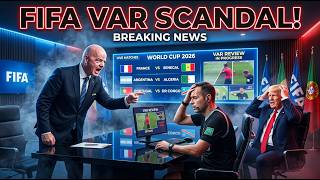 BREAKING: FIFA VAR CONTROVERSY EXPOSED — Were Big Teams ROBBED at the 2026 World Cup?