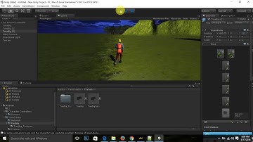 Add skybox and Trees - Unity 3d game development tutorial - 3 - english