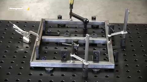 Fixturing a Square Frame on the Rhino Cart®