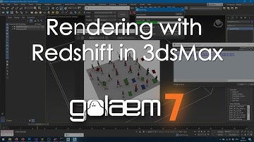 Rendering with Redshift in 3dsMax