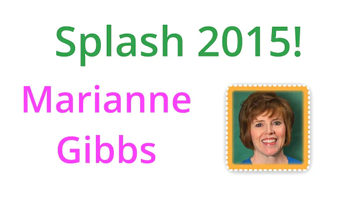 Marianne Gibbs invites you to SPLASH 2015!