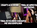 TINA Y CRAFT SE PONEN A BAJAR PEPA EN EL SCHEDULE