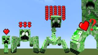 ALL CREEPER PHASES in Minecraft!