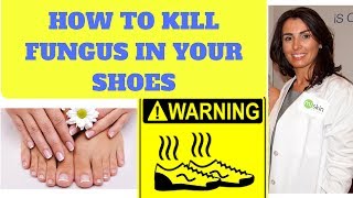 Sterilising Shoes for Fungal nail infections