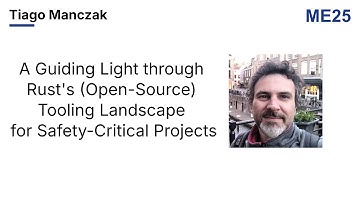 Munich Embedded 2025: A Guiding Light through Rust