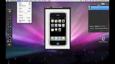 Pixelmator tutorial 2: Reflections