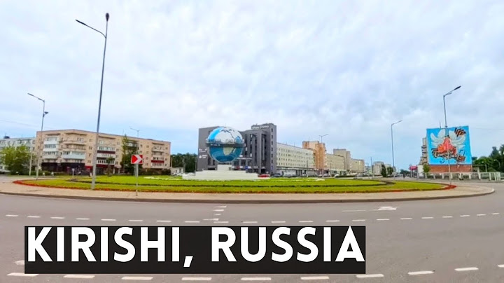 Neat Industrial City with Amazing SOVIET Flavor! KIRISHI in Leningrad Region of Russia