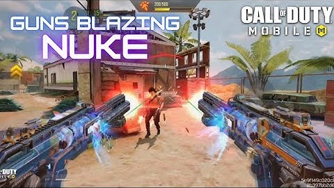 Guns Blazing, Akimbo and NUKE ☢️  - cod mobile