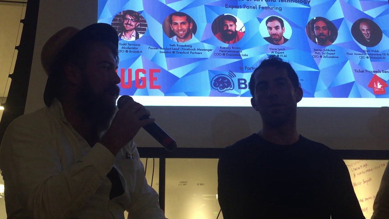 AI LA Panel 9/21/17 with Steven Schkolne, Vince Lynch,  Mark Walsh, Seth Rosenberg, and Ramsay Brown