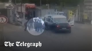 Moment Frances Most Wanted Man Escapes From Prison Van