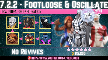 MCOC: Act 7.2.2 - Footloose, Oscillate & The Weak Link - (Book 2, Act 1.2) - Tips/Guides -No Revives