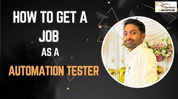 How to get a job as a | Automation Tester | QSpiders  Hadapsar.....