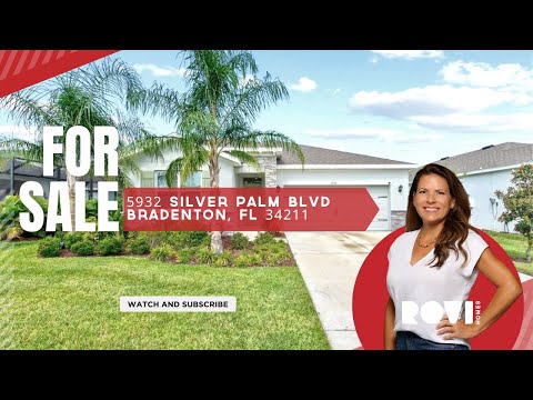 5932 SILVER PALM BOULEVARD, Bradenton, FL home video tour