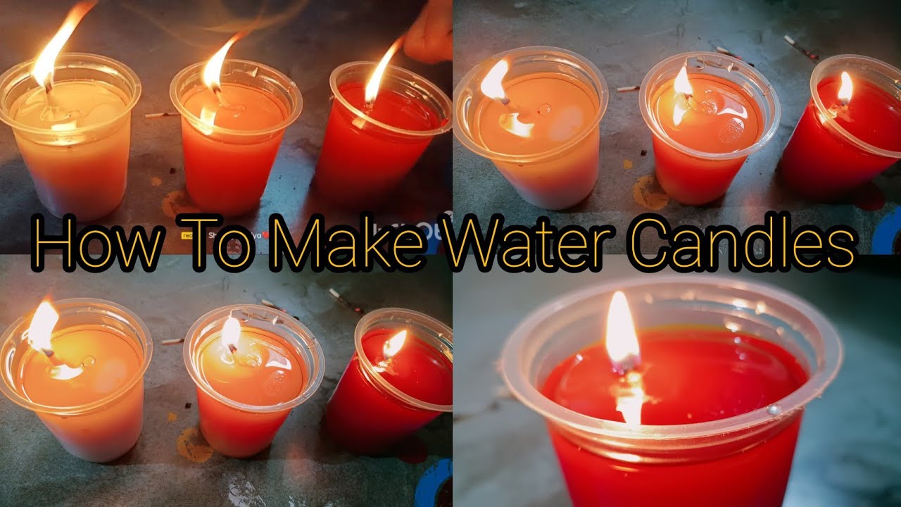 জল দিয়েও কি মোমবাতি বানানো সম্ভব? দেখে নাও কিভাবে বানালাম Water