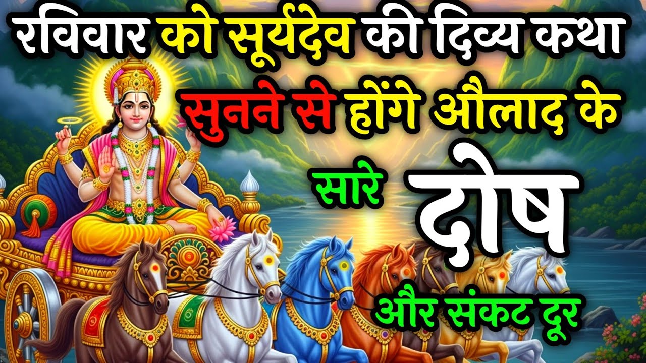 रविवार व्रत कथा – सूर्य देव की कृपा से जीवन के दुख, रोग और दरिद्रता दूर होंगे | SuryaDev Vrat Katha 