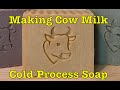 Making Cow Milk Cold Process Soap on our Organic Dairy Farm