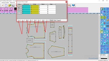 You Can Easily Check The Pattern Measurements | pattern making | Winda Cad Tutorial |