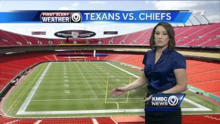 Sunday will be warm, windy
